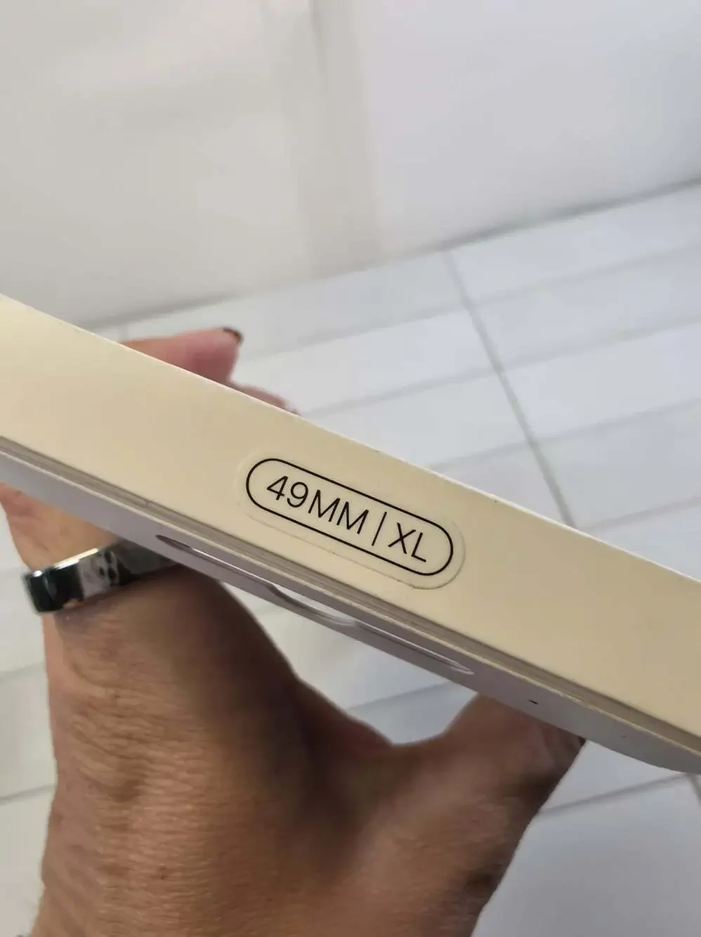 NEW - Original Apple Ocean Band Extension - 49mm XL - WHITE - MQEA3AM/A